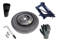 Kit - Roue de secours KIA PICANTO III X-Line R15 4x100x54,1 + Clé gola + Cric + House pour cric