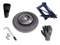 Kit - Roue de secours HONDA CITY VI R15 4x100x56,1 + Clé gola + Cric + House pour cric